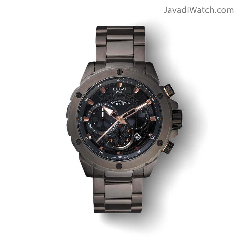 ساعت لاکسمی مردانه بند فلزی مدل 8016-3