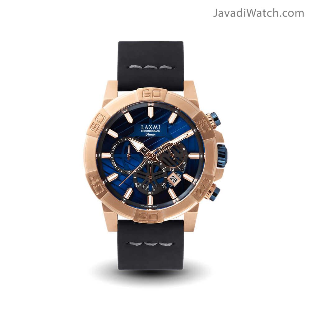 Laxmi-8060-1 ساعت لاکسمی مردانه بند فلزی مدل 8060-1