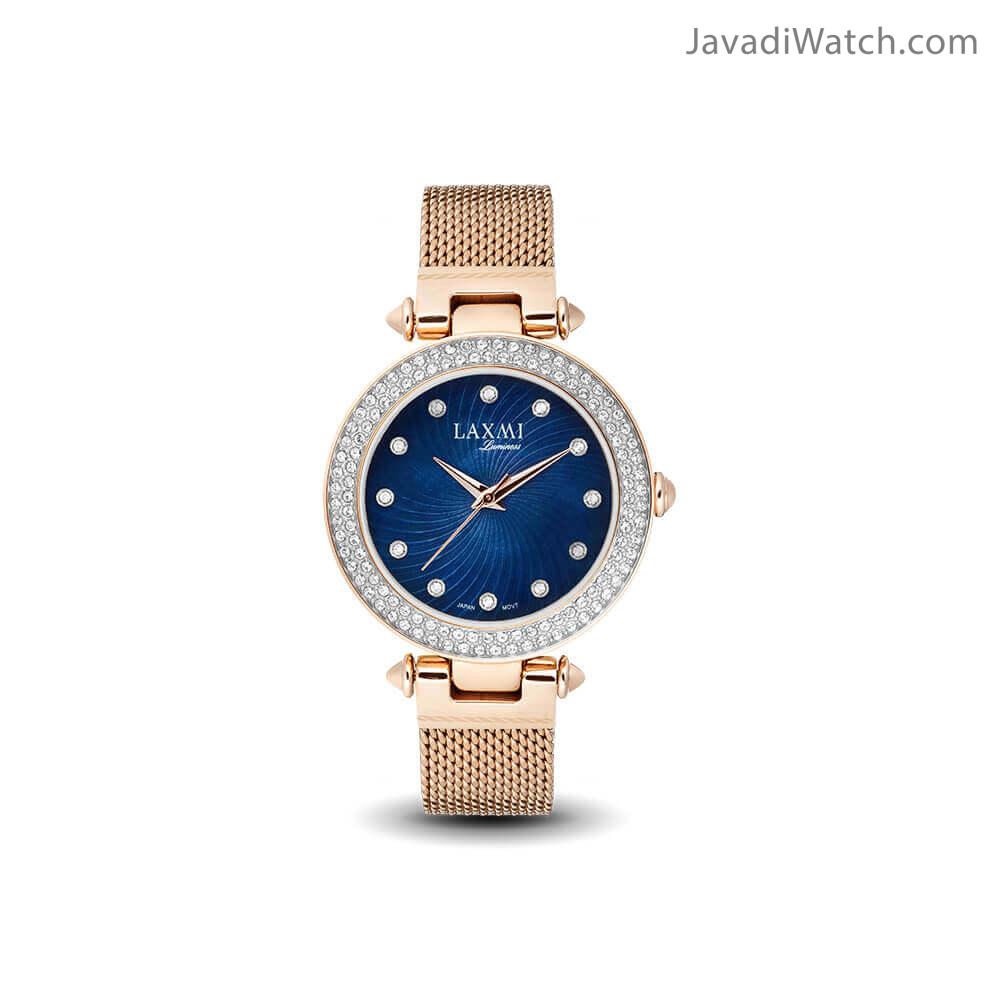 ساعت لاکسمی زنانه بند فلزی مدل 8062-3