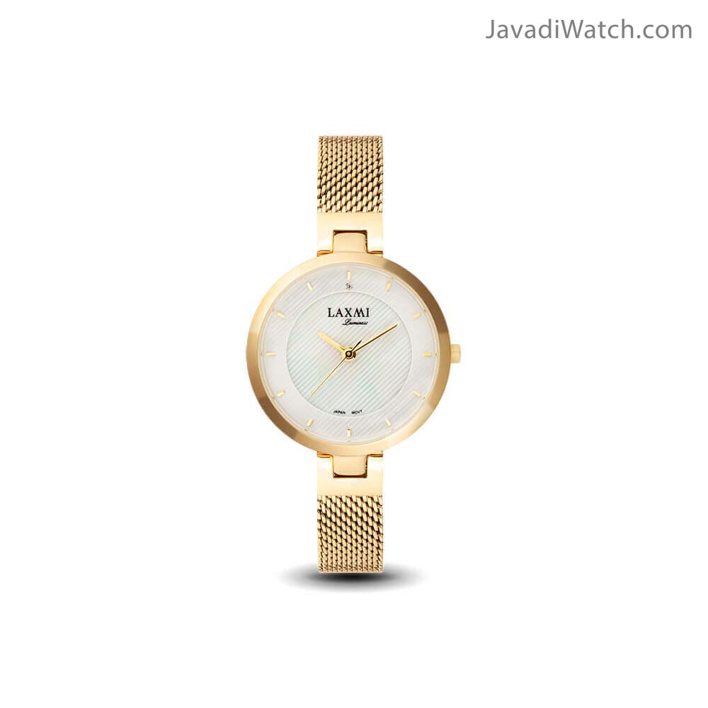 ساعت لاکسمی زنانه بند فلزی مدل 8063-2