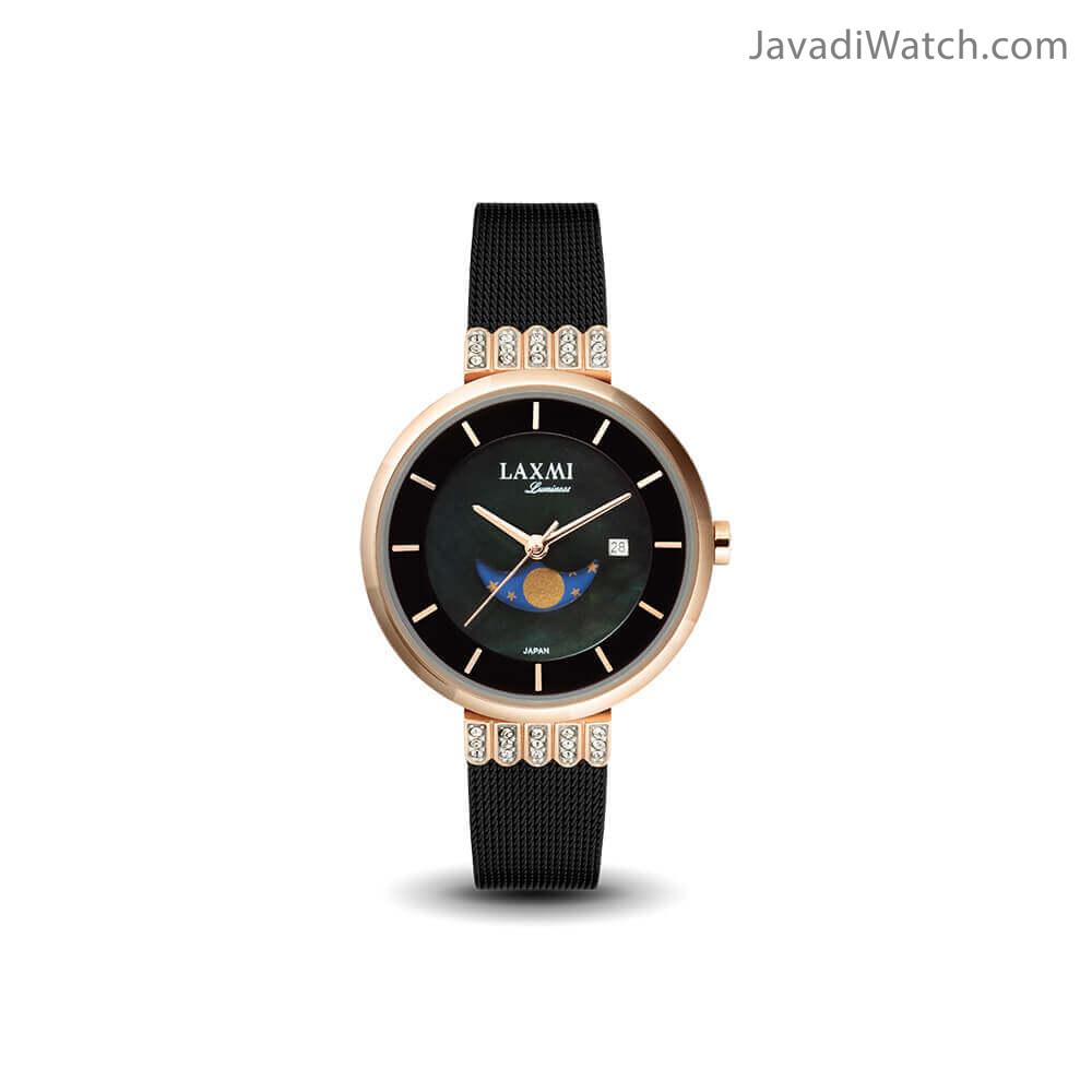 ساعت لاکسمی زنانه بند حصیری مدل 8068-4
